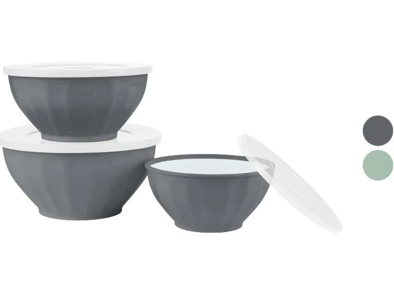 Kommen set met deksel<SILVERCREST® Outlet