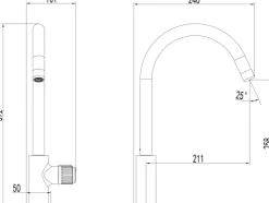 Kraan Basic<Duschwell New