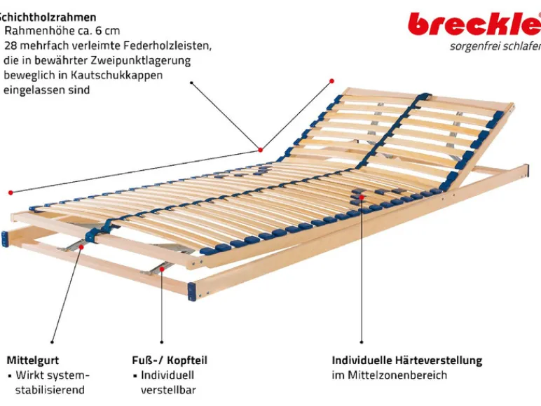 Lattenbodem STANDAARD<Breckle Clearance