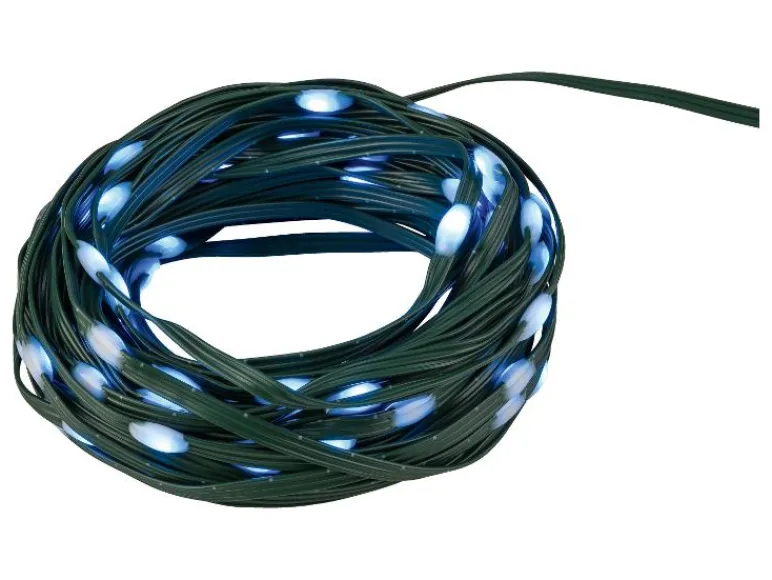 LED-lichtsnoer met audiosensor 100 LED's<LIVARNO home Clearance