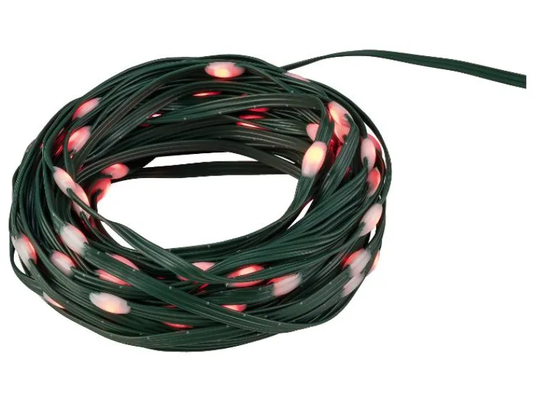 LED-lichtsnoer met audiosensor 100 LED's<LIVARNO home Clearance