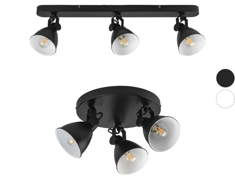 LED-plafondlamp met draaibare spots<LIVARNO home Clearance