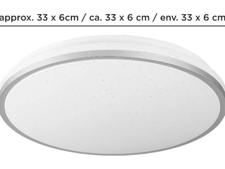 LED-plafondlamp met kleurregeling<LIVARNO® Discount