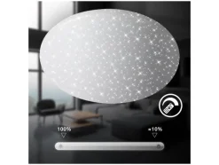 LED-plafondlamp met sterreneffect<Briloner Hot