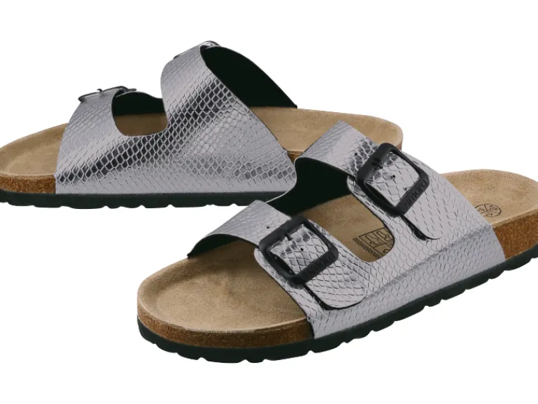 Leren dames slippers<esmara® Discount