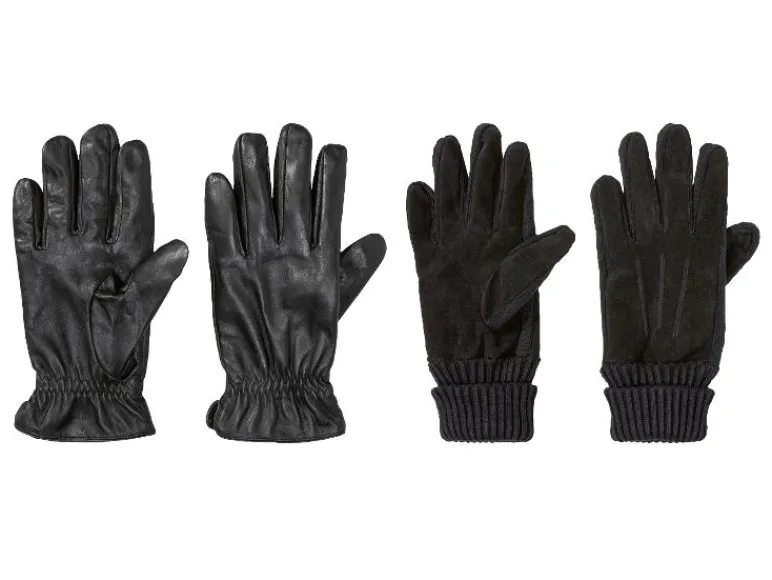 Leren heren handschoenen<LIVERGY®