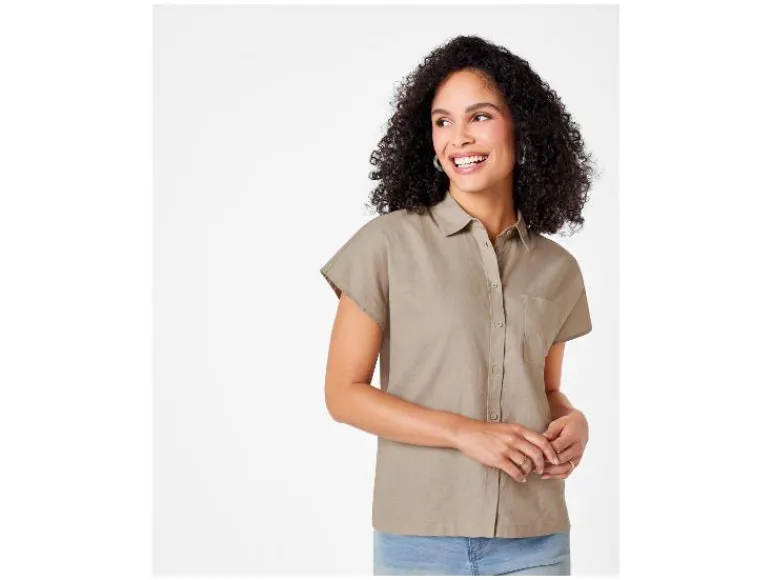 Linnen dames blouse<esmara® Best