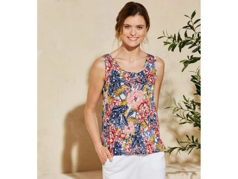 Linnen dames top<esmara® Online