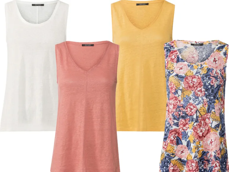 Linnen dames top<esmara® Online