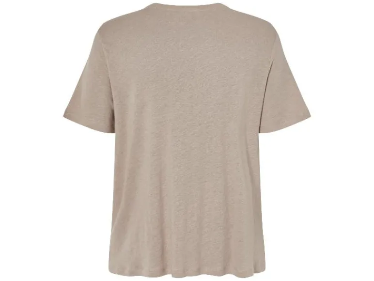 Linnen dames T-shirt - Plus size<esmara® Discount