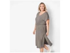 Linnen damesjurk<esmara® Clearance