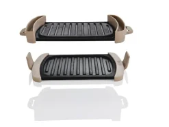 Magnetron grillplaten 2-delig<LIVARNO home Best