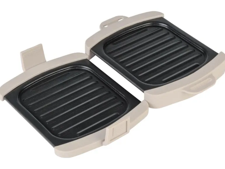Magnetron grillplaten 2-delig<LIVARNO home Best