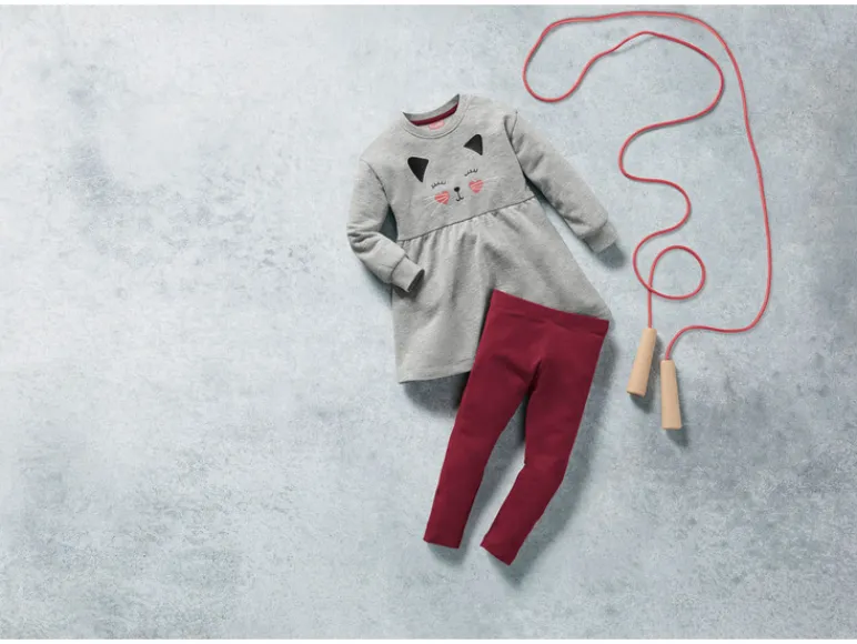 Meisjes jurk met legging<lupilu® Hot