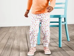 Meisjesjoggingbroek, 2 stuks, met hoog katoengehalte<lupilu® Best