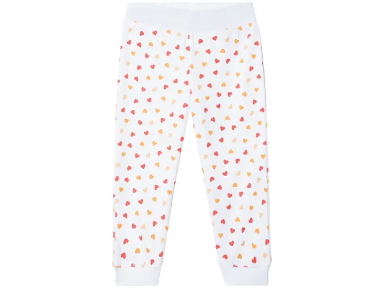 Meisjesjoggingbroek, 2 stuks, met hoog katoengehalte<lupilu® Best