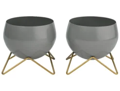 Metalen bloempotten<LIVARNO home Hot