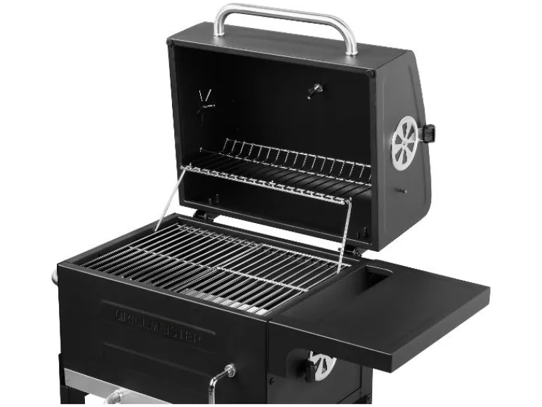 Mini houtskool BBQ Kansas<GRILLMEISTER New