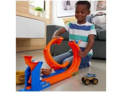 Monster Trucks Loop and Flip Trophy Challenge<Hot Wheels Best