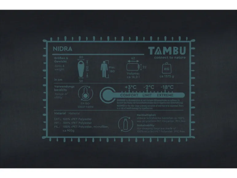 Mummieslaapzak Nidra<TAMBU