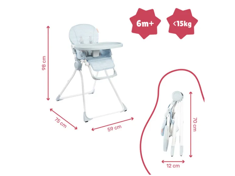 Opvouwbare kinderstoel<Badabulle Sale