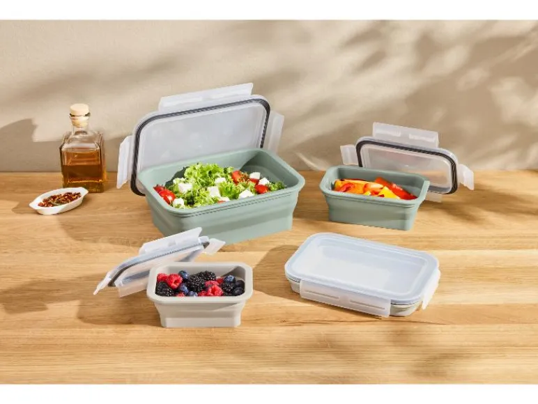 Opvouwbare vershoudbakjes of lunchbox<SILVERCREST® Outlet