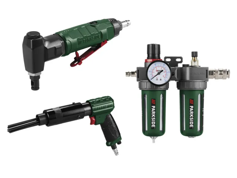 Perslucht knabbelschaar, naaldbikhamer of -onderhoudseenheid<PARKSIDE® Discount