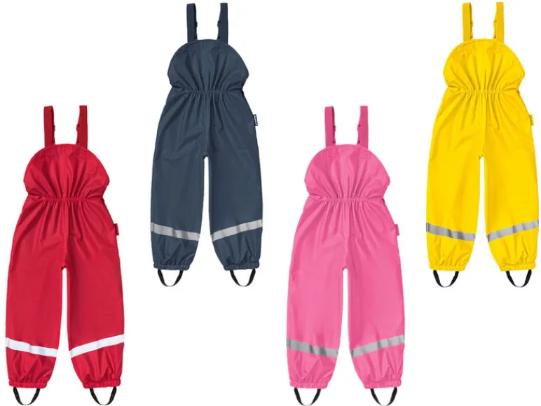 Peuters meisjes / jongens regen-tuinbroek met reflectoren<Playshoes Sale