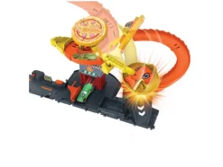 Pizza Slam Corba Attack of T-Rex Blaze Battle<Hot Wheels Clearance