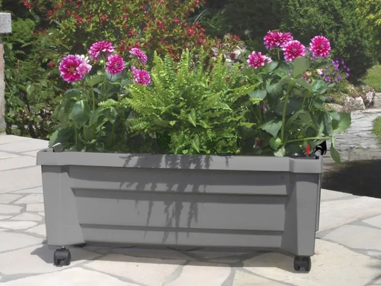 Plantenbak met wielen<KHW Sale