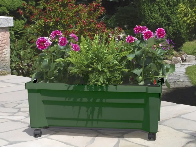 Plantenbak met wielen<KHW Sale