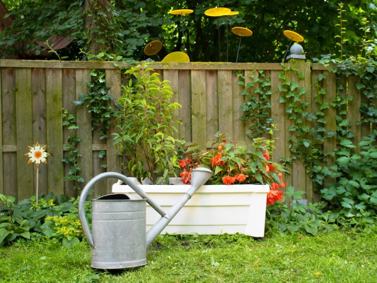 Plantenbak met wielen<KHW Sale