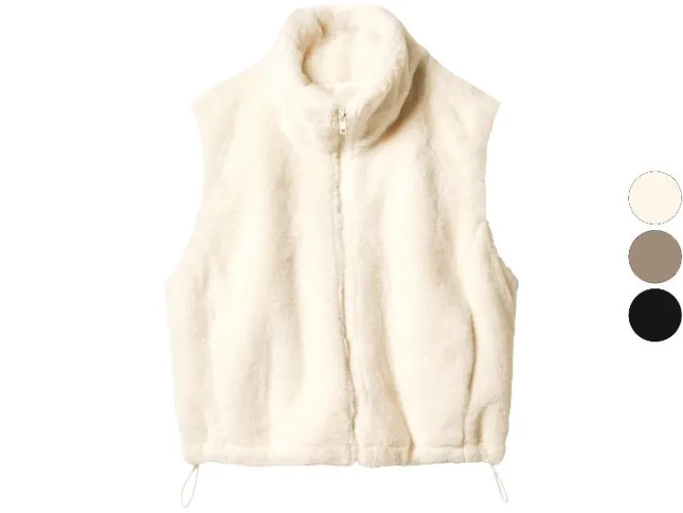Pluche dames bodywarmer<esmara®