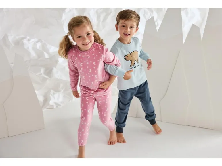 Pluche kinder pyjama<lupilu® Hot