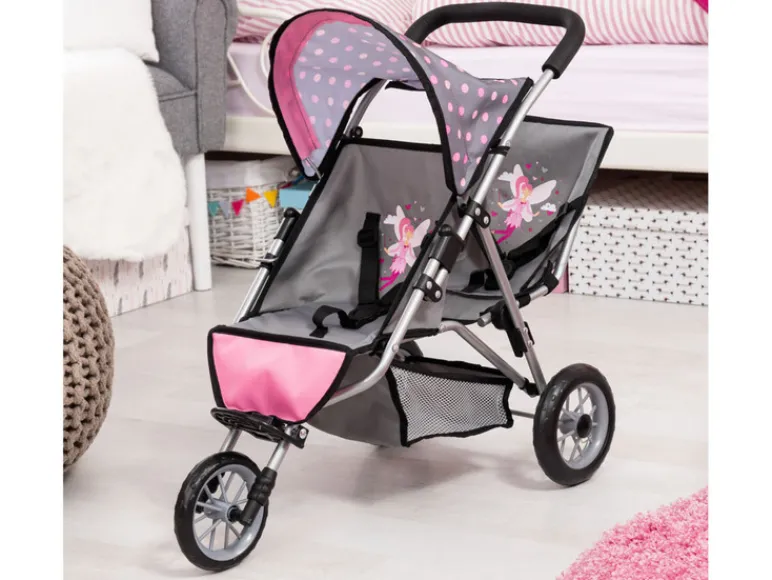 Poppen tweeling-jogger<Bayer Design Best