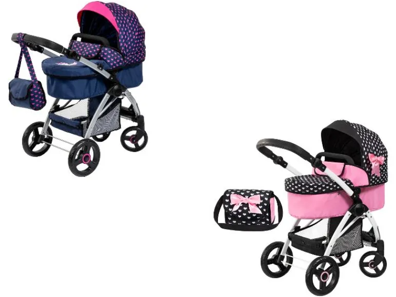 Poppenwagen City Max met tas<Bayer Design Online