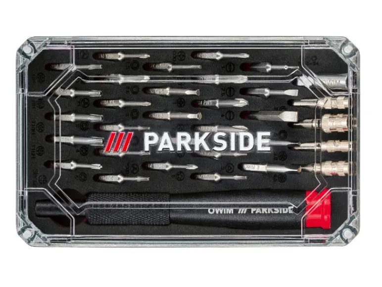 Precisie schroevendraaierset of tangenset<PARKSIDE® Sale