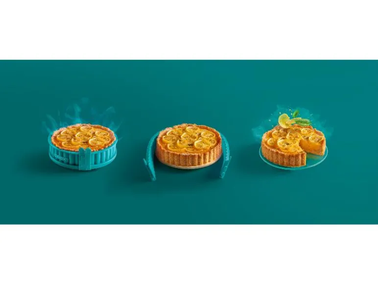 Quichevorm met glazen bodem 18 cm<Coox Outlet