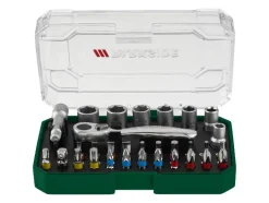 Ratel-bitset, bitset of bit- en dopsleutelset<PARKSIDE® Hot