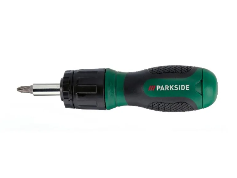 Ratelschroevendraaier met bits<PARKSIDE® Sale
