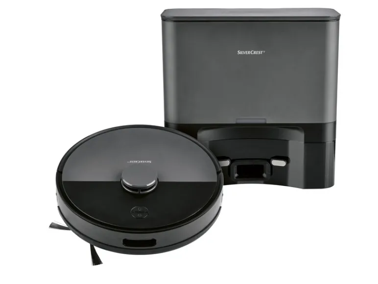 Robotstofzuiger met leegstation<SILVERCREST® Outlet