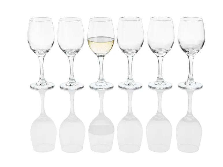 Rodewijnglazen, wittewijnglazen of champagneglazen<LIVARNO home Hot