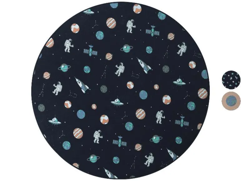 Rond vloerkleed 120 cm<LIVARNO home Hot