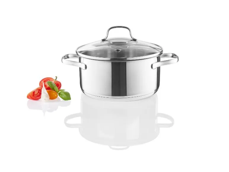 RVS kookpan Ø 20 cm<LIVARNO home Discount