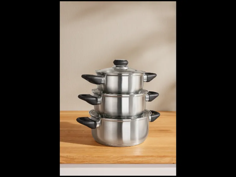 RVS pannenset<SILVERCREST® Clearance