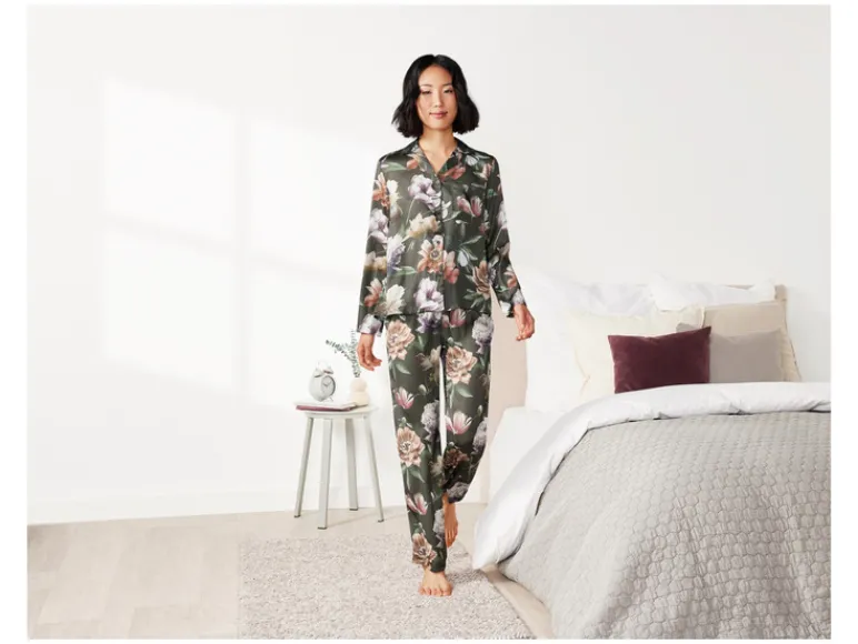 Satijnen dames pyjama 2-delig<esmara® Discount