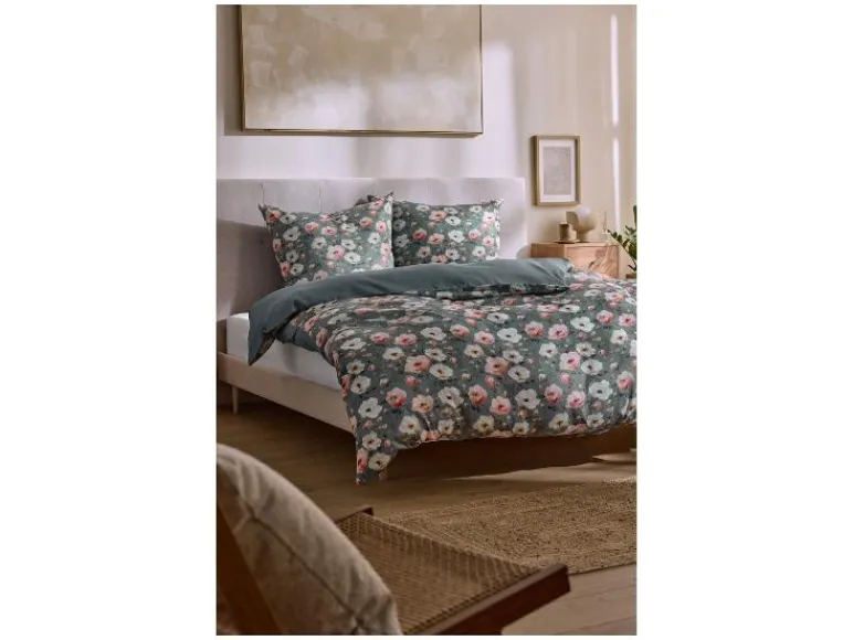Satijnen hoeslaken 140-160 x 200 cm<LIVARNO® Clearance