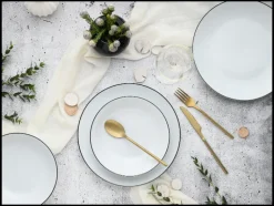Serviesset Luna Black Line<Creatable Online