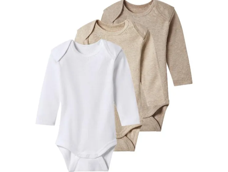 Set van 3 baby rompers<lupilu® Hot
