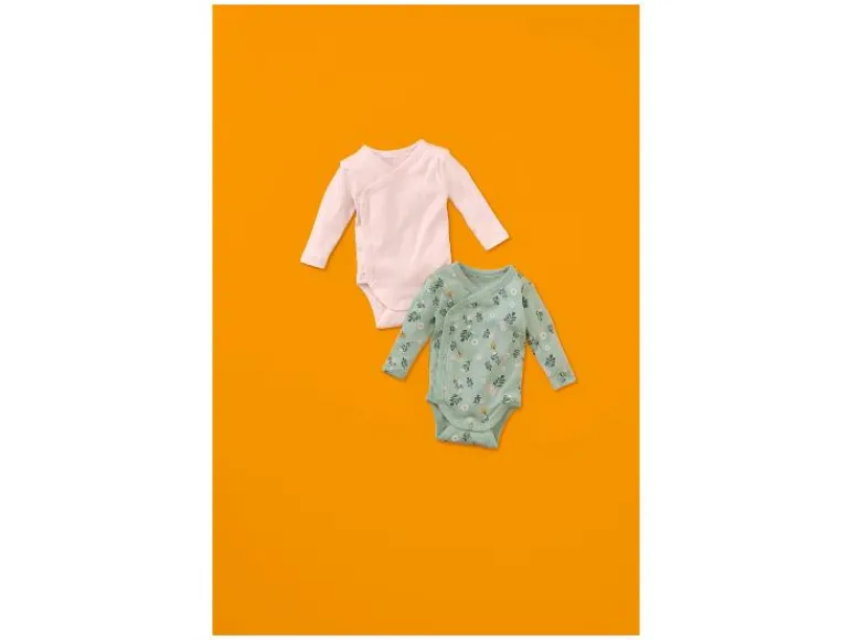 Set van 2 baby rompers<lupilu® Hot